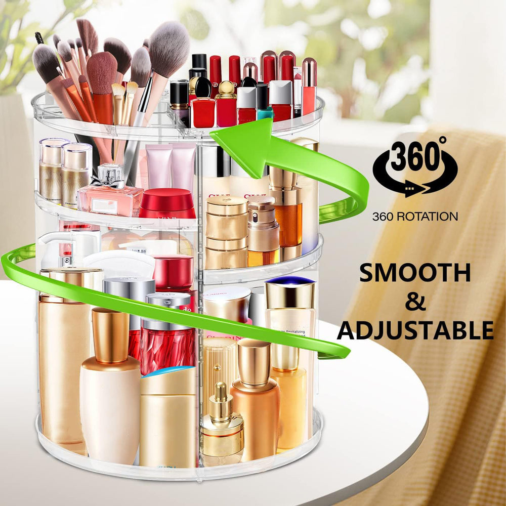 LeeWent large-capacity makeup tray keeps brushes and skincare neatly organized.