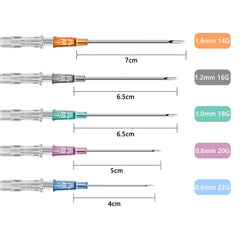 LEEYUKA 14G needle tip image, designed for precise, clean piercing.