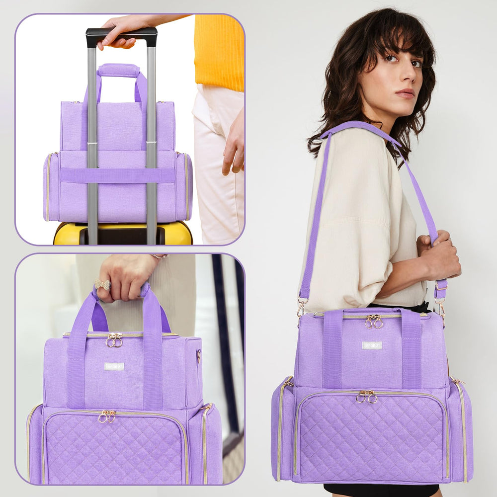 LEFOR·Z travel-friendly design offers three convenient carrying options.