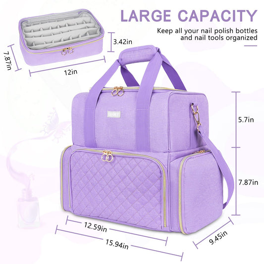 LEFOR·Z organizer top layer lamp slot fits LED lamps securely.