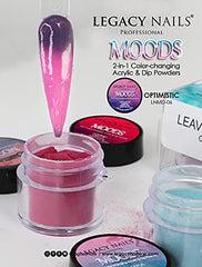 Legacy Nails Moods easy-to-use powders ideal for quick at-home manicures.