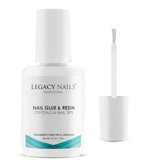 Legacy Nails ultra-strong adhesive for tips and extensions.