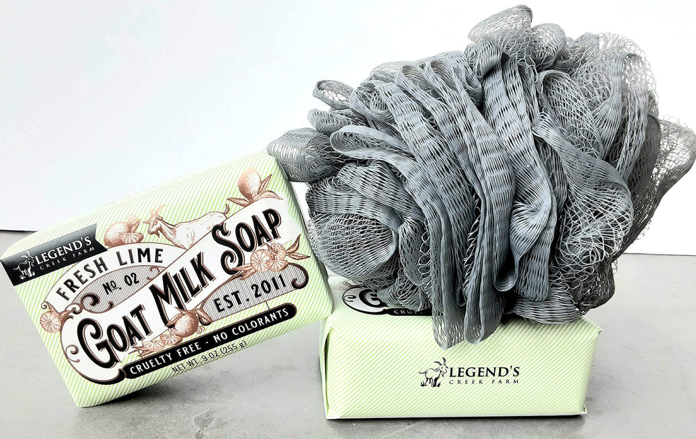Legends Creek fresh lime scent for an invigorating bath experience.