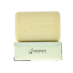 Legend's Creek Fresh Lime Soap bar highlighting zesty scent for refreshing baths