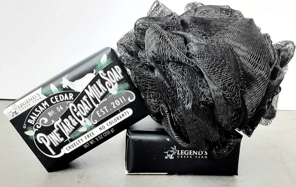 Legends Creek Goat Milk Soap bar hands-on use for everyday cleansing.