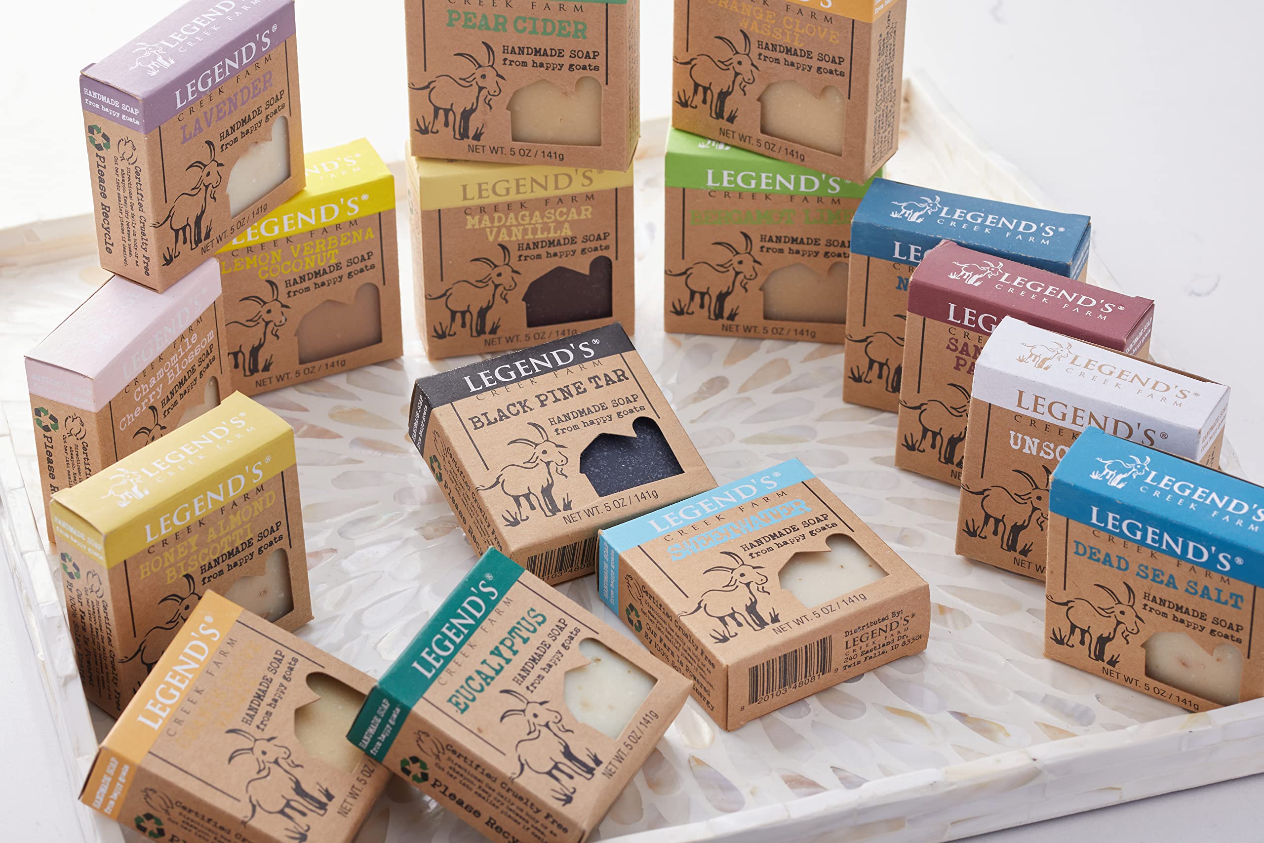 Legends Creek handmade in USA soap, crafted with natural ingredients.