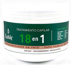 Lehit Cold Repolarizer on hair for smoother, frizz-free results.