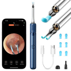 LEIPUT ear cleaner camera with omnidirectional tweezers enables precise earwax removal and inspection.