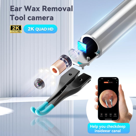 LEIPUT silicone ear spoon ready for safe, smooth earwax cleanup.