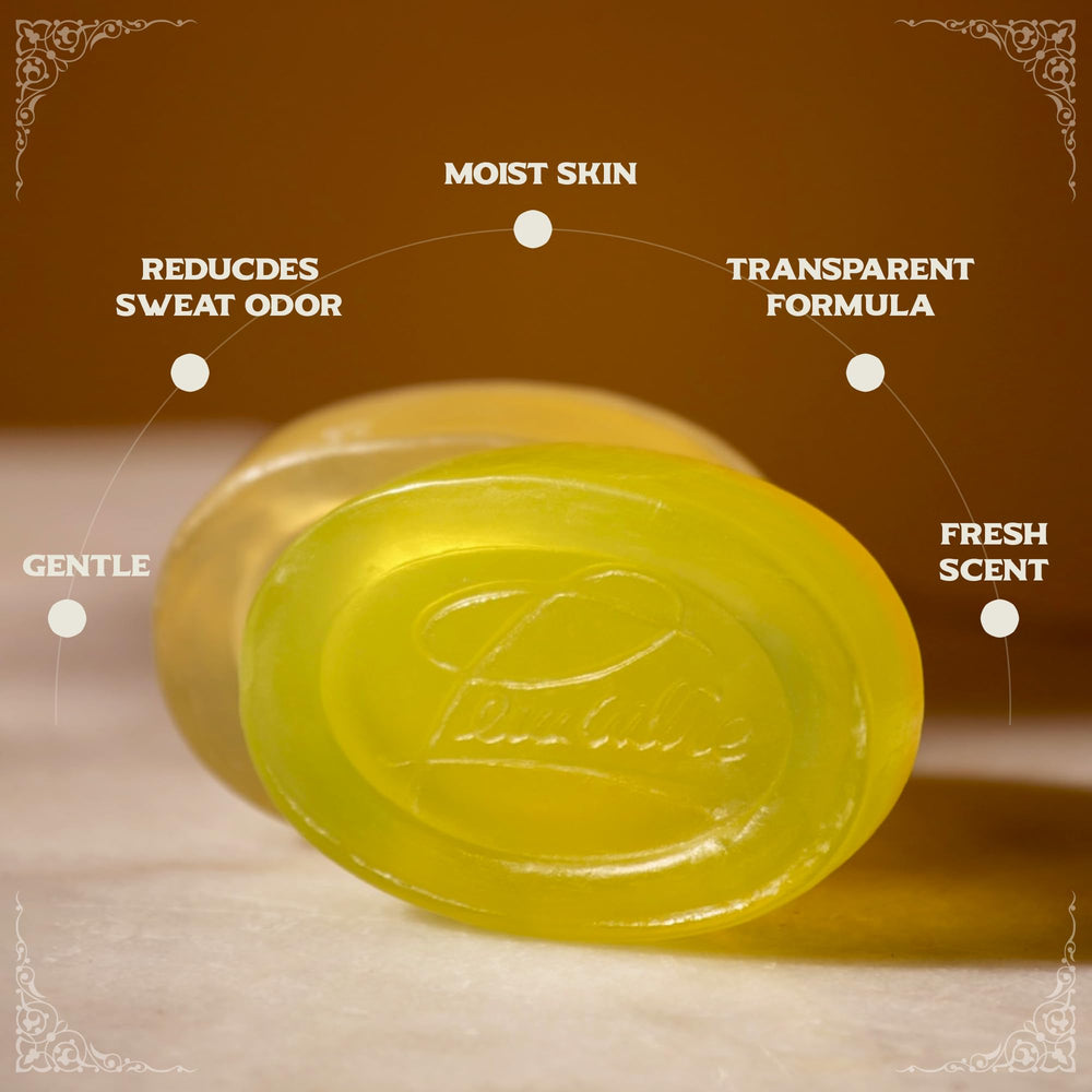 LEMAITRE glycerin soap natural vegetable oil formula supports balanced, hydrated skin.