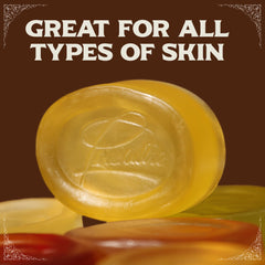 LEMAITRE glycerin soap no-residue rinse captures easy wash and clean skin.