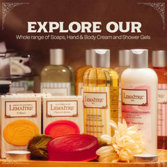 LEMAITRE glycerin soap vegan cruelty-free icon communicates ethical skincare choice.