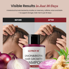 Lemcuh Rosemary Shampoo foam showing gentle lather.