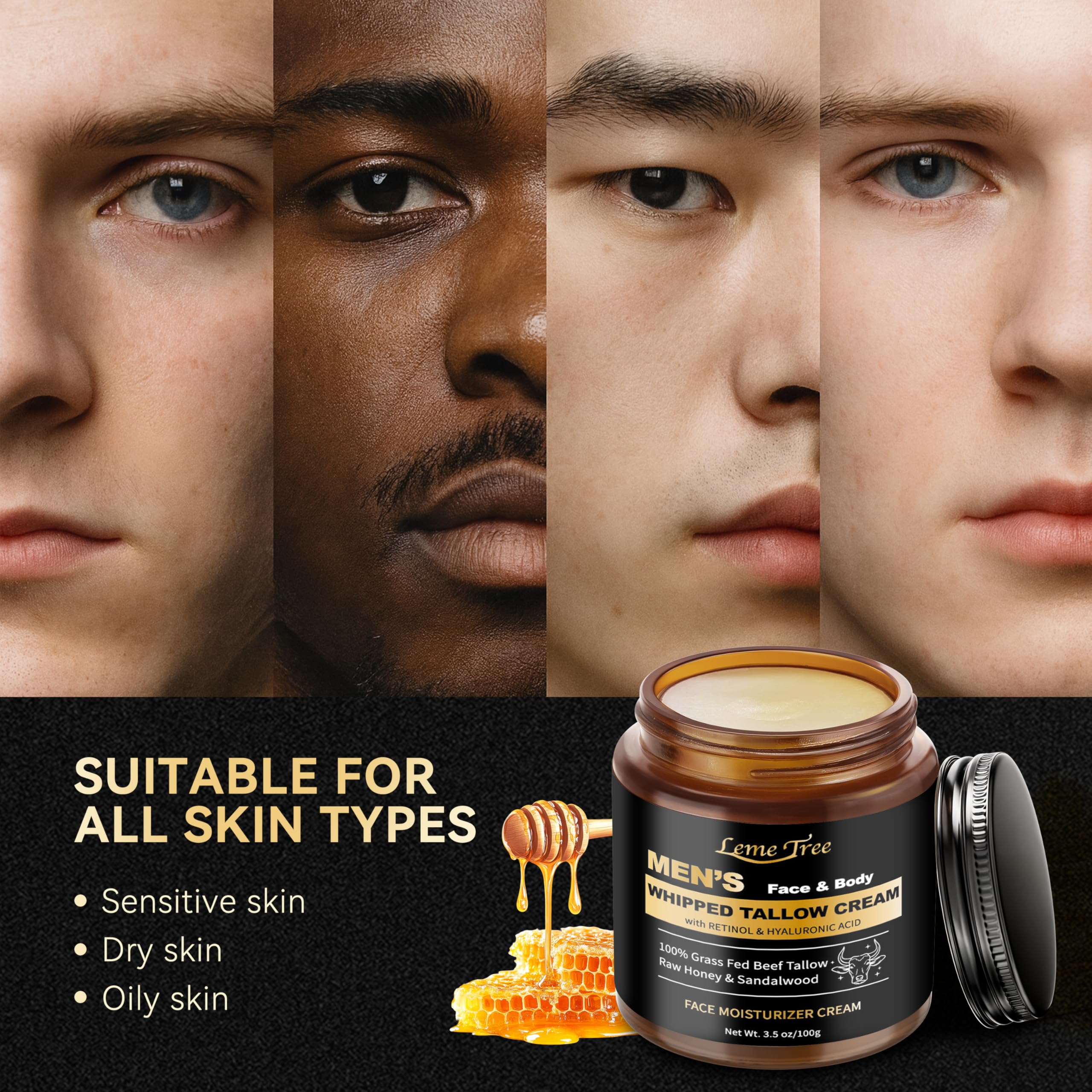 LemeTree non-greasy skin moisturizer absorbs quickly without clogging pores