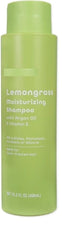 Lemongrass Moisturizing Shampoo usage scene showing easy lather for a gentle wash