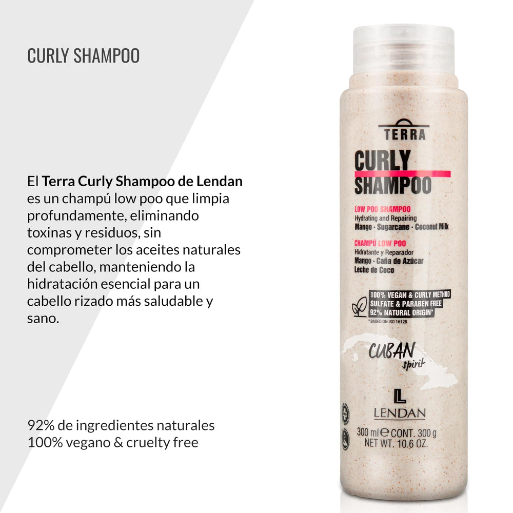 Lendan Curly Cuban Spirit Curl Defining Gel tube for frizz control