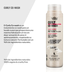 Lendan Curly Cuban Spirit ingredients mango sugar cane coconut milk for hydration