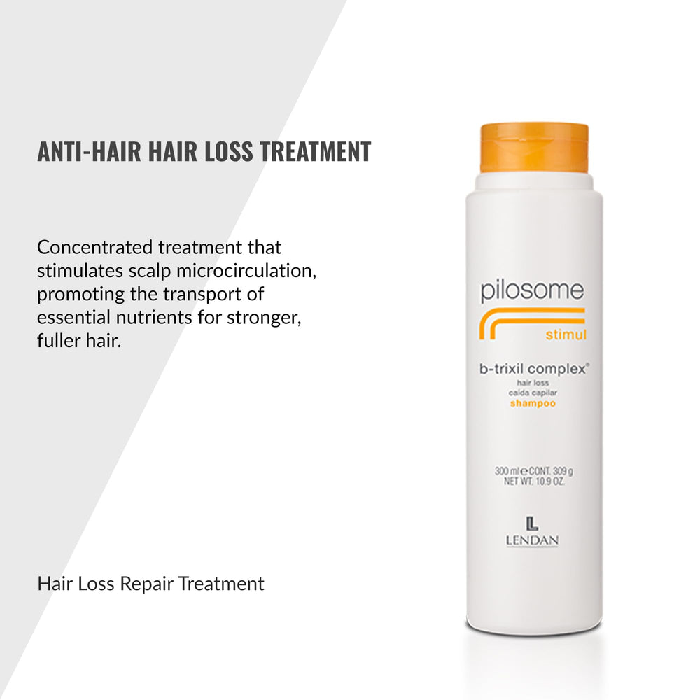 Lendan Gentle Specific Shampoo bottle back highlighting ingredients and usage notes