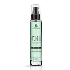 Lendan Moringa Shampoo Bottle label close-up highlighting premium hair care formula