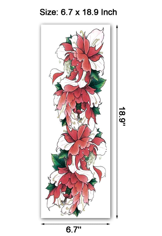 LEOARS watercolor arm art collection for festival and event looks.