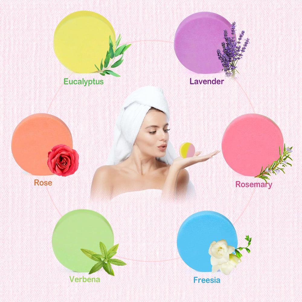 leoce lavender aroma shower steamer soothes the senses for bedtime routines