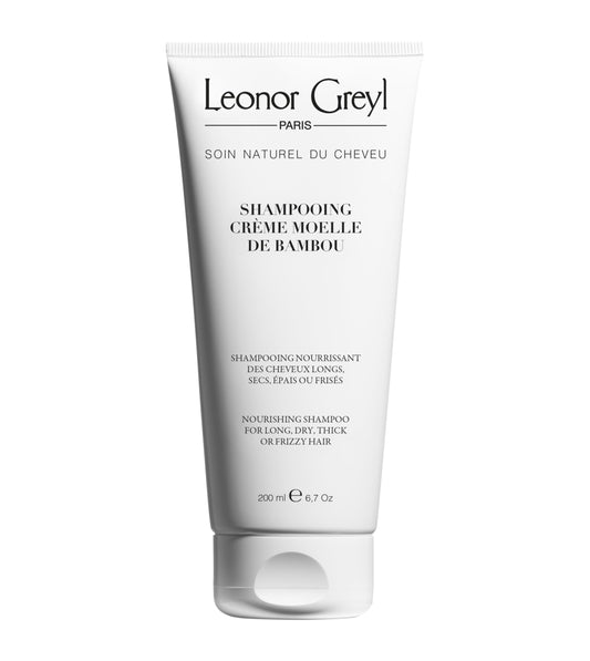 Leonor Greyl Bamboo Extract Cream Shampoo bottle highlights premium packaging and hydrating care.