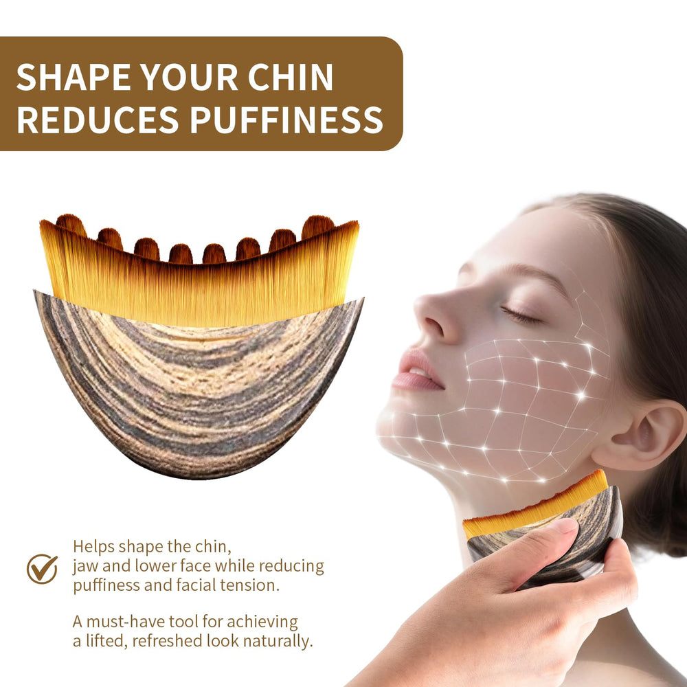LEPIAOPIAO dry massager facial brush versatile for massage and absorption.