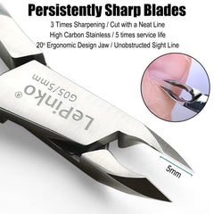 5mm jaw on LePinko trimmer enables accurate positioning