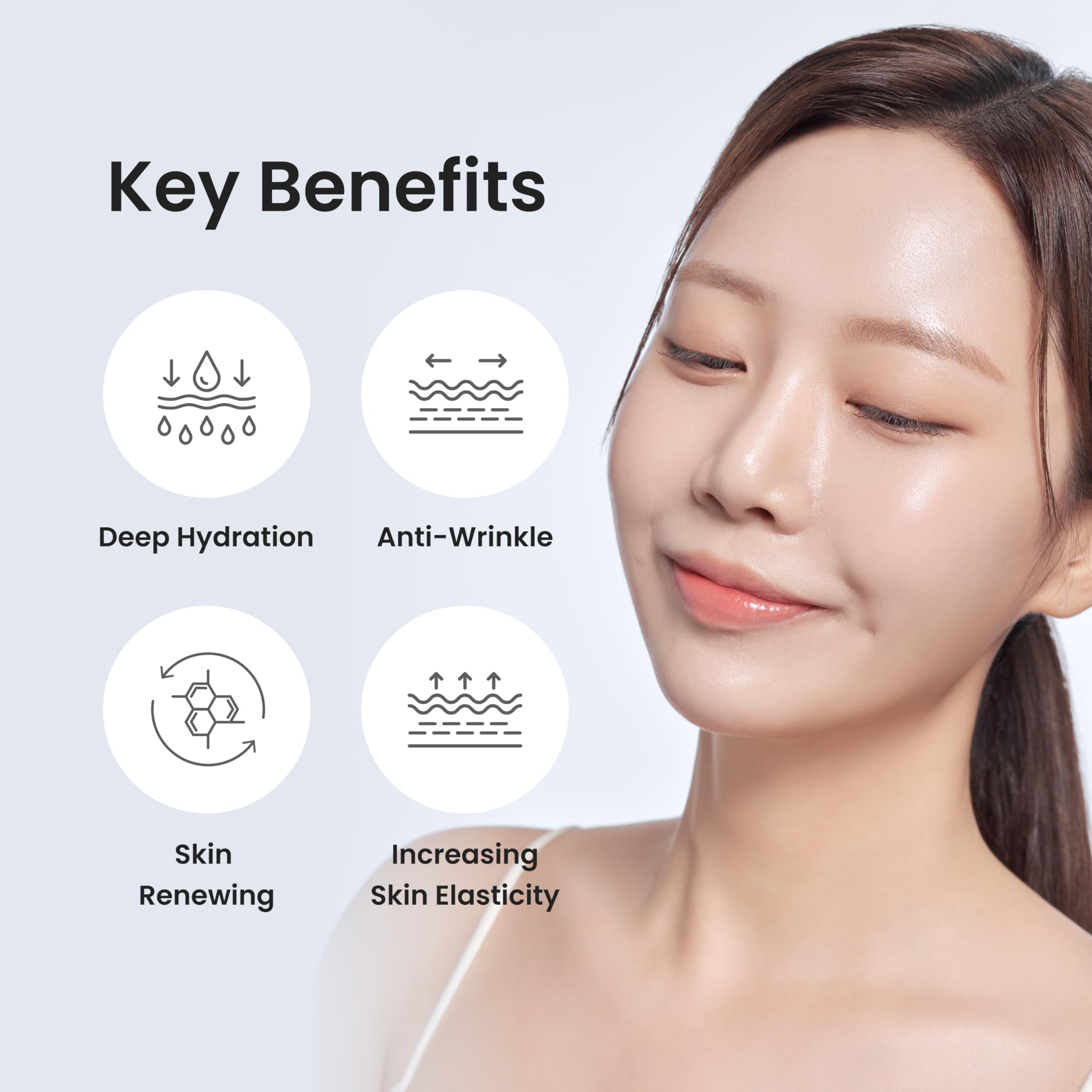 Lepique hyaluronic acid focus emphasizes deep hydration