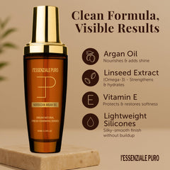 LEPURO travel-size argan oil bottle is ideal for on-the-go hydration