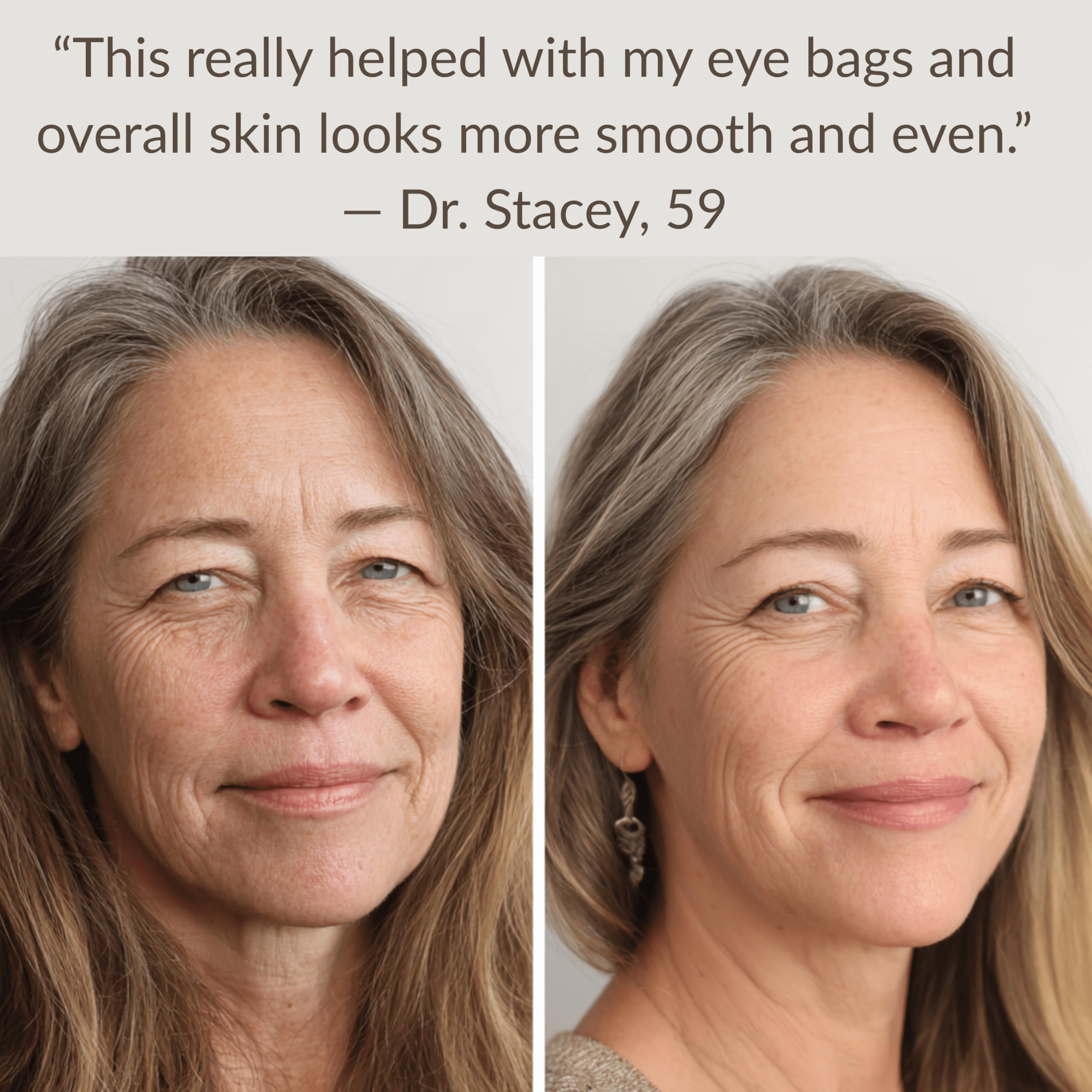 LeVaye Strateva RX peptides visual representing firmness and elasticity support.