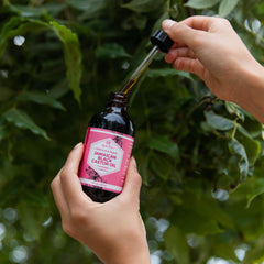Warm oil ready for hot oil treatment with Leven Rose JBCO