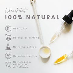 Packaging label on Leven Rose JBCO highlighting organic origin