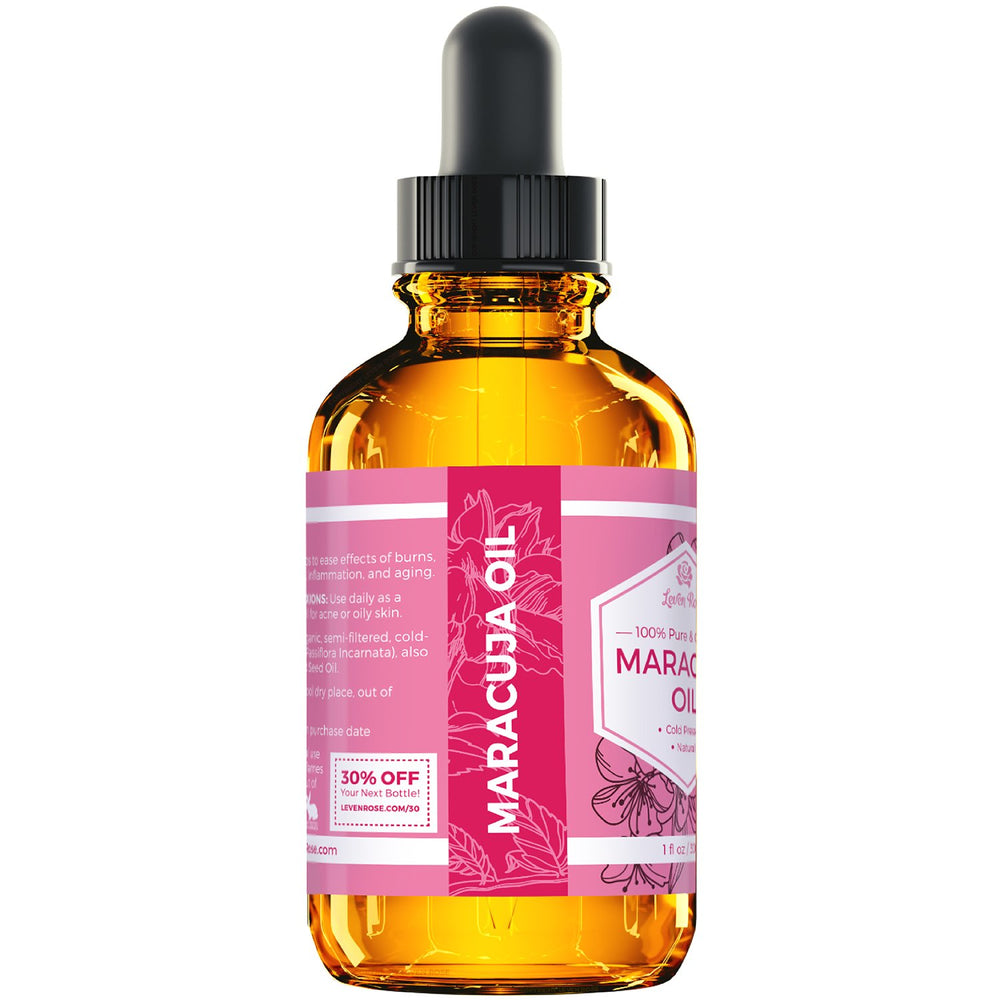 Maracuja Oil on hair ends helps protect against breakage.