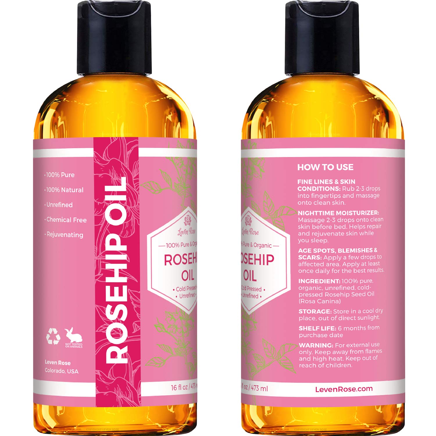 Nightly facial oil application leaves skin soft by morning