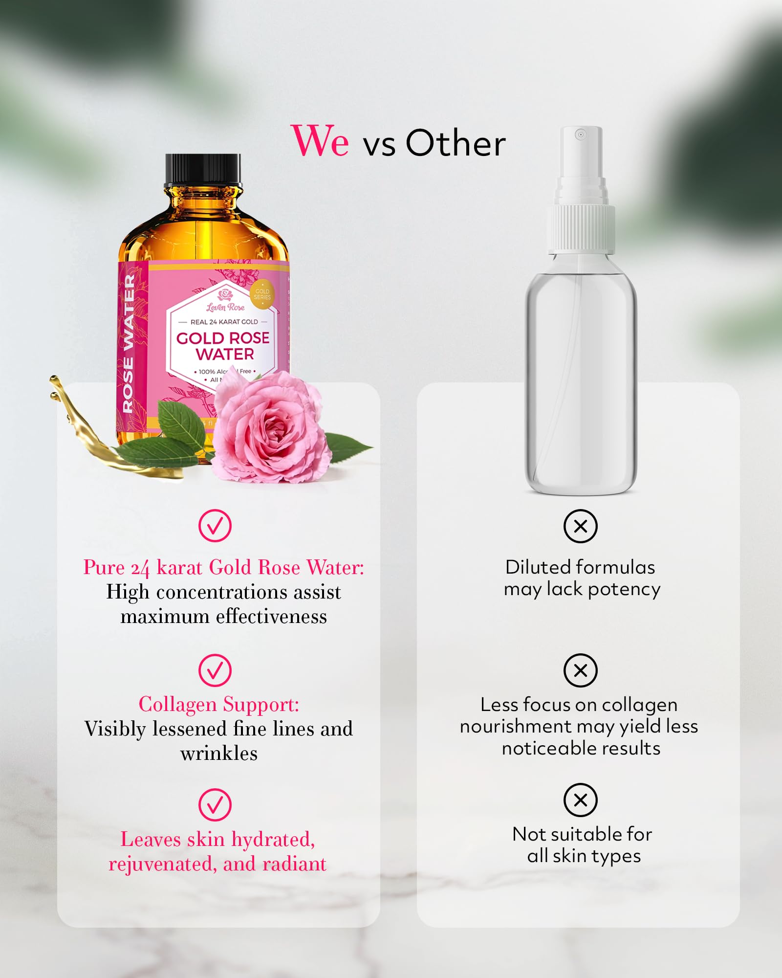 Toner mist on skin demonstrates quick hydration and a calm appearance.