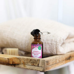 Leven Rose Vitamin C Serum packaging for easy daily use