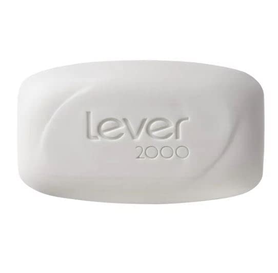 Hand washing with Lever 2000 Original Bar Soap in shower scene.