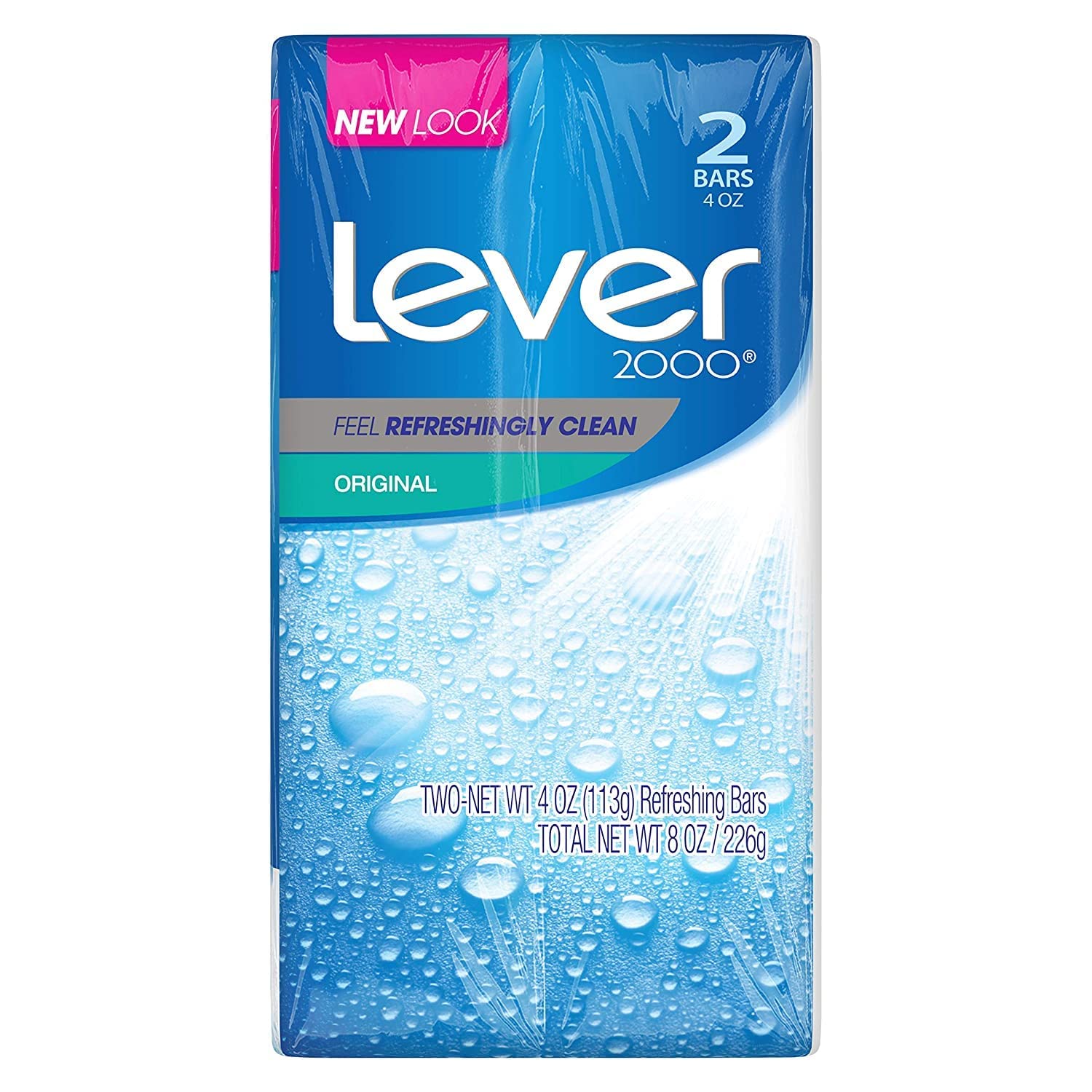 CPWORLD Lever 2000 Original soap packaging on countertop for home use.