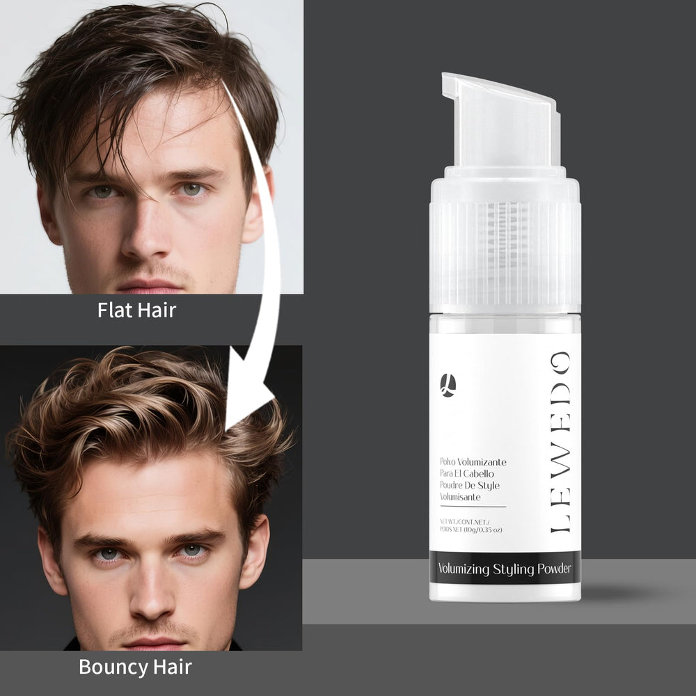 lewedo adjustable nozzle enables precise application for targeted styling.