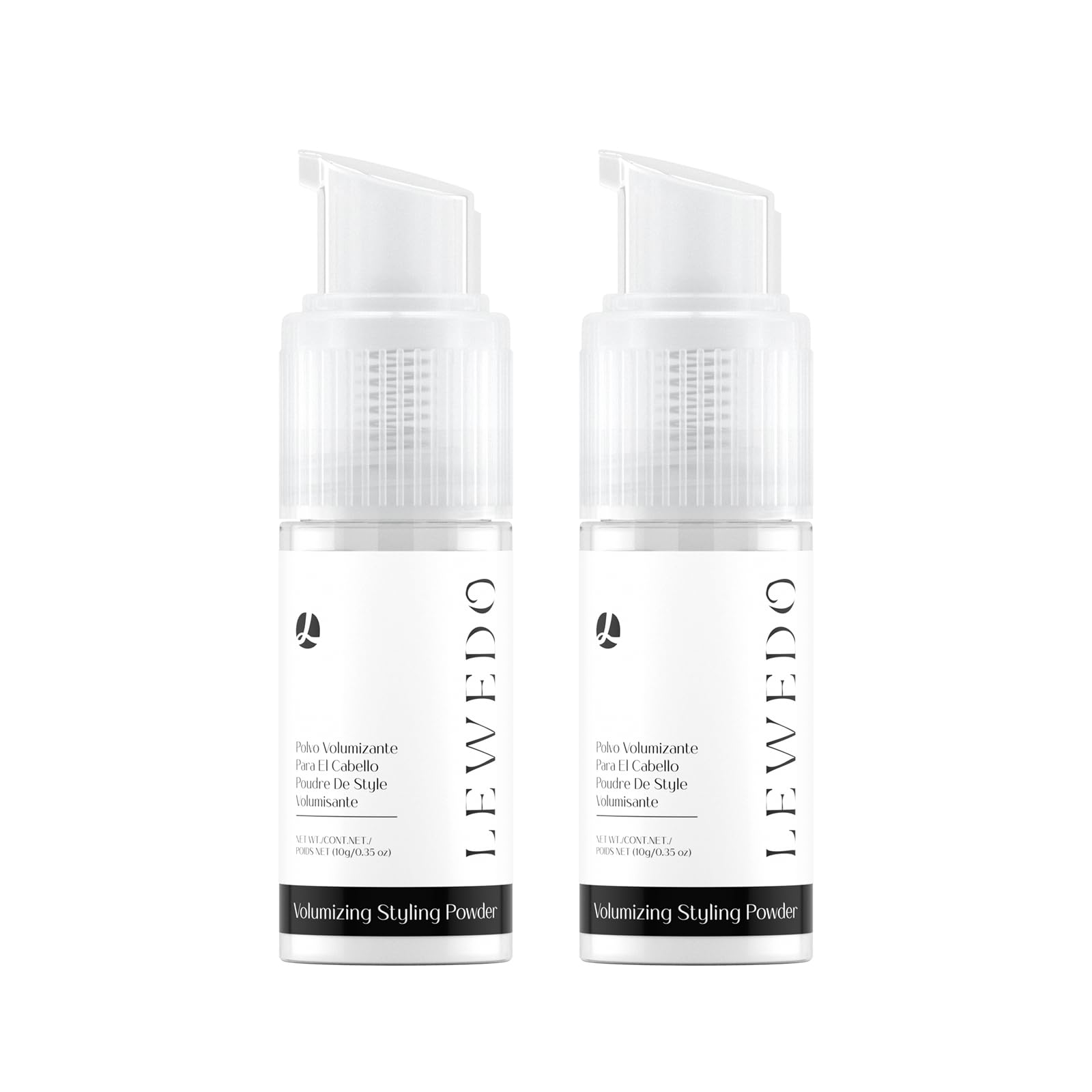 lew edo volumizing powder 10g spray bottle adds natural volume for textured styles.