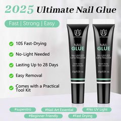 LEYKOSH Nail Glue offers up to 28 days of hold for press-ons