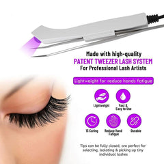 Lezekar portable UV lash light for on-the-go lash extensions