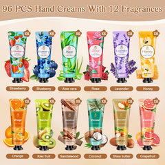 LFENYIGI 12-fragrance variety hand cream perfect for gifting and stocking stuffers