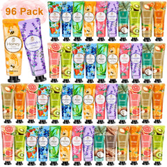 LFENYIGI 96-pack hand cream gifts set displayed as guest favors for events
