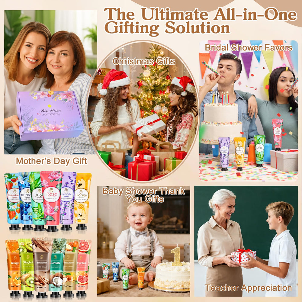 Assorted scents help guests find a favorite during events