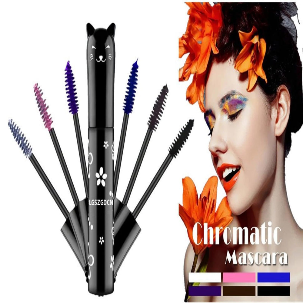 LGSZGDCN mascara color options expand creative looks with six vivid shades.