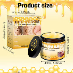LHBMET Bee Venom Cream finish gives a dewy glow.