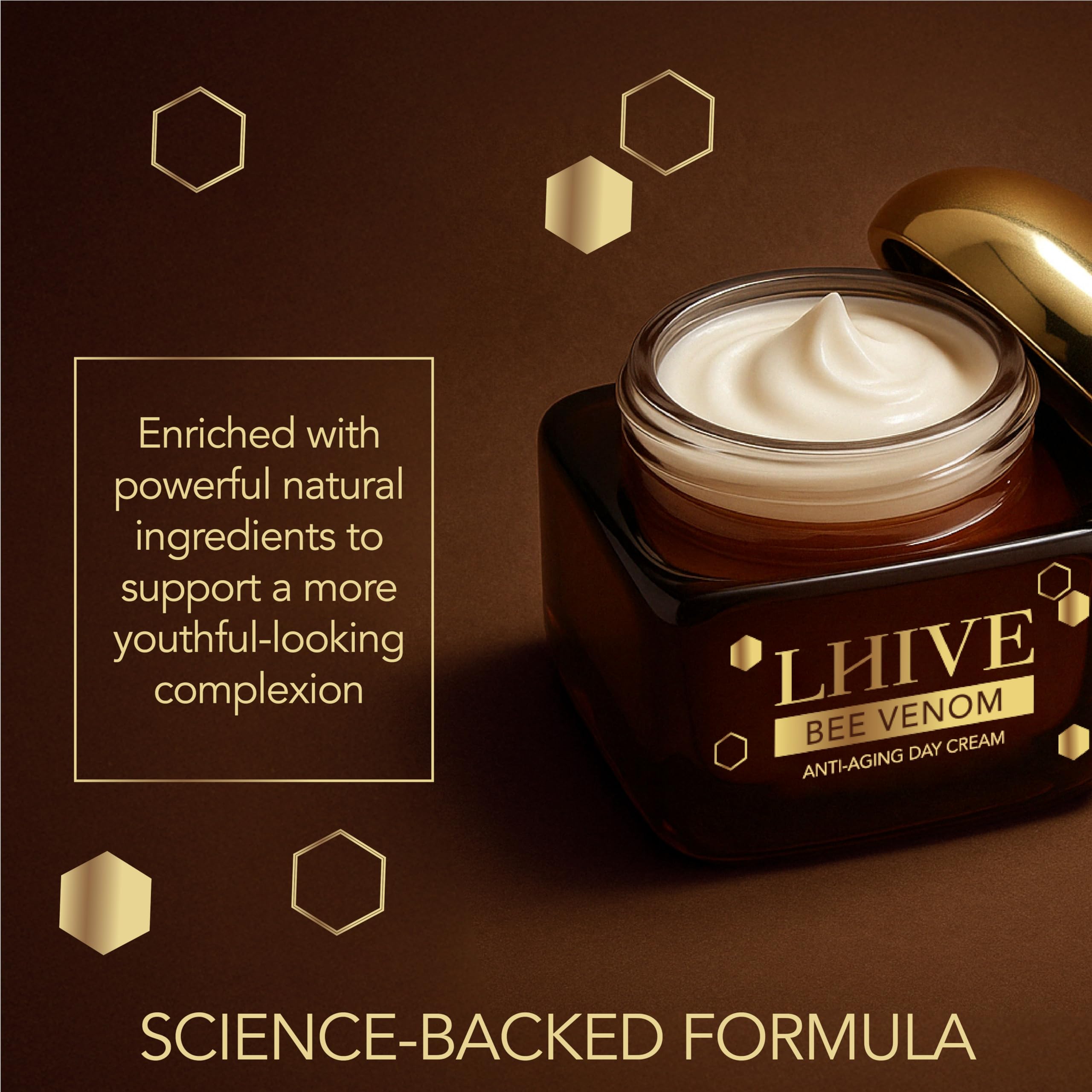 LHIVE clean beauty label highlights paraben-free and cruelty-free ethics.