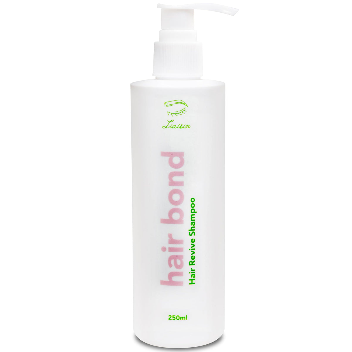 Liaison Hair Bond Shampoo bottle front, showcasing bond care in a clean, modern package.